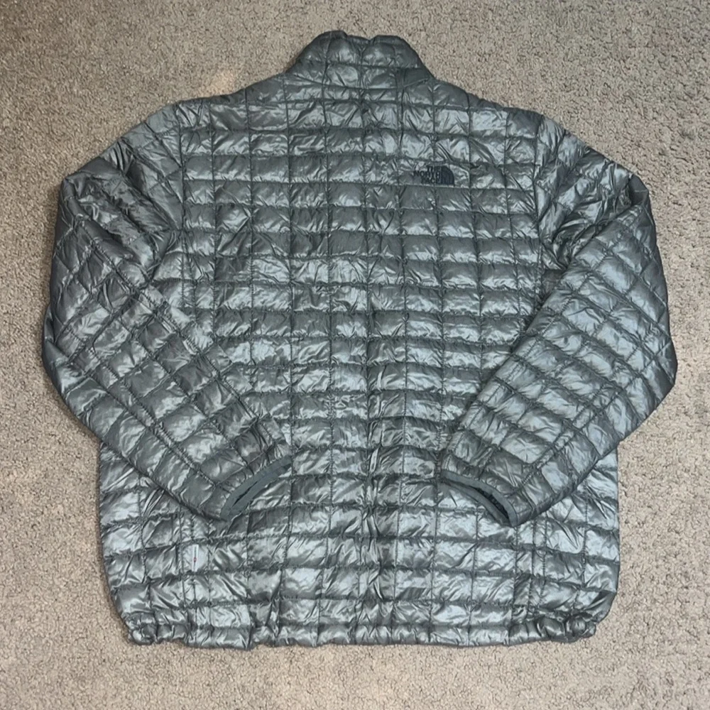 The North Face‎ Thermoball Full Zip Puffer Packable Jacket Gray XXL